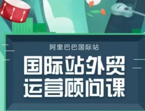 国际站运营顾问系列课程，一套完整的运营思路和逻辑-E网资源