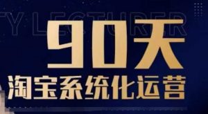 90天淘宝系统化运营，从入门到精通-E网资源