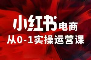 小红书电商运营，97节小红书vip内部课，带你实现小红书赚钱-E网资源