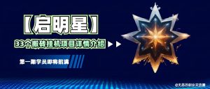 【启明星】33个挂机搬砖项目详细介绍，新手网创看这个就够了。-E网资源