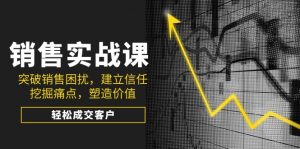 销售实战课，突破销售困扰，建立信任，挖掘痛点，塑造价值，轻松成交客户-E网资源