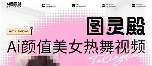 全网首发，原价988图灵殿AI颜值美女热舞视频，云端生图，轻松过原创-E网资源