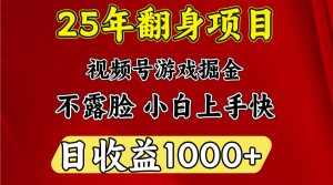 一天收益1000+ 25年开年落地好项目-E网资源