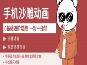 0基础手机沙雕动画教学AM版，新人也能做抖音，跟着做就能学会-E网资源