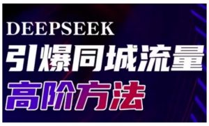 Deepseek引爆同城引流高阶玩法，助力实体门店实现高效转化与传播-E网资源