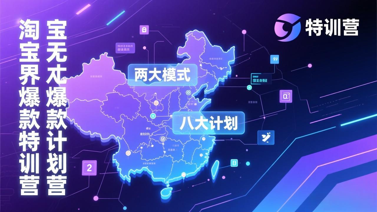 淘宝无界爆款训练营:2026年1月杭州线下高端集训课,3天构建两大模式八大计划体系-E网资源