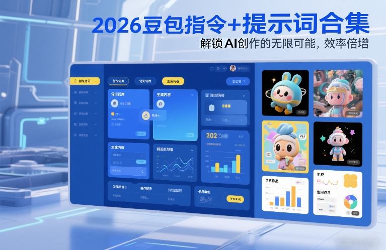 2026豆包指令+提示词合集，解锁AI创作的无限可能，效率倍增-E网资源