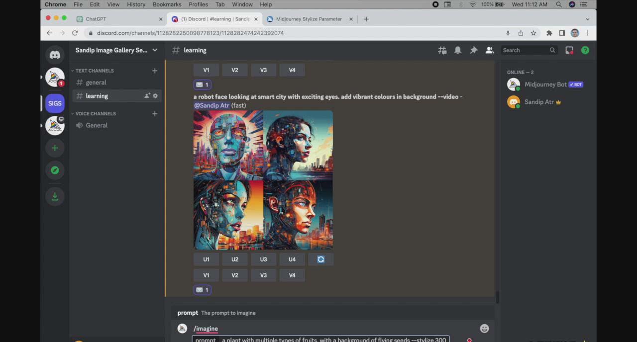 图片[2]-ChatGPT4 和 MidJourney AI 绘画聊天革命性指南教程-33节视频课-中英字幕-E网资源