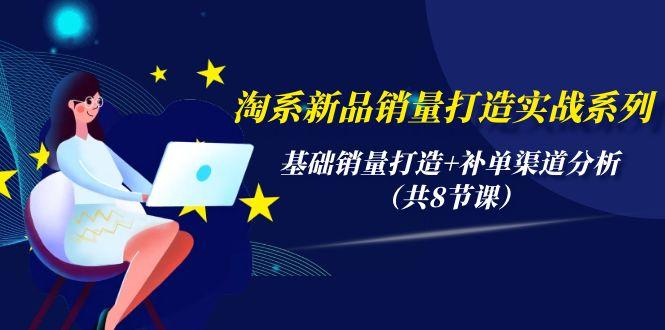 (9962期)淘系新品销量打造实战系列，基础销量打造+补单渠道分析(共8节课)-E网资源