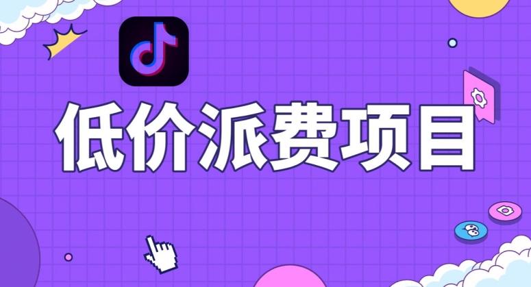 抖音低价派单项目，0门槛，日入1000+很轻松，小白可操作【揭秘】-E网资源