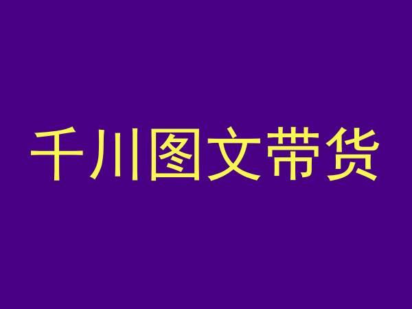 千川图文带货，测品+认知+实操+学员问题，抖音千川教程投放教程-E网资源