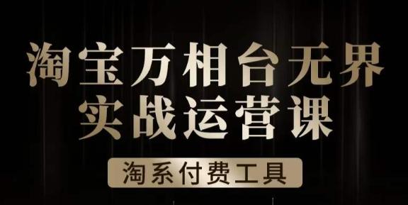 沧海·淘系万相台无界实战运营课，万相台无界实操全案例解析-E网资源