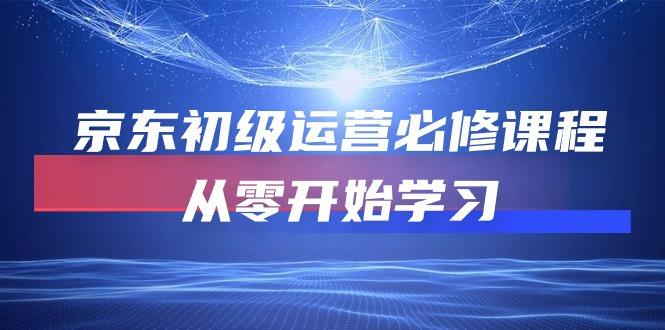 京东初级运营必修课程，从零开始学习(49节课-E网资源