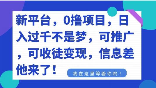 不要再花冤枉钱了，0撸项目，每天坚持，稳定1000+-E网资源