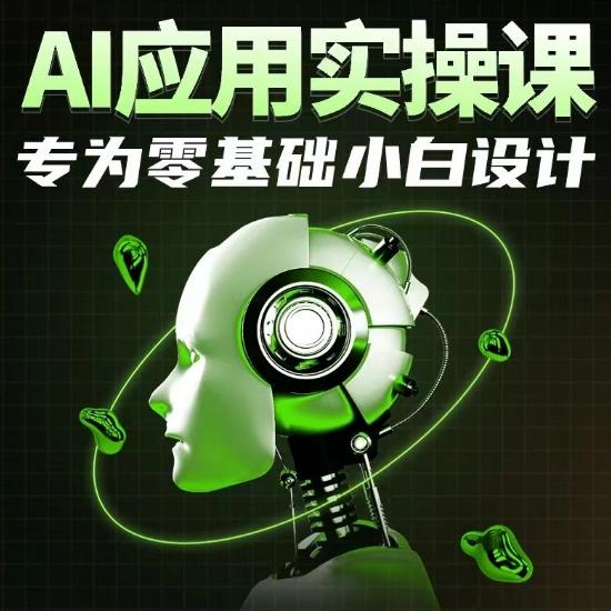 AI应用实操课，专为零基础小白设计-E网资源