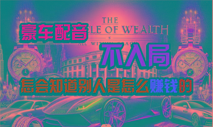炫富神器，简单无脑粘贴复制，闷声发财，当天见收益，无上限封顶-E网资源