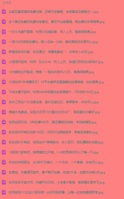 图片[2]-(9607期)真实有效391套商业模式，年入几十到几百万案例解析(电子书+视频+图文)-E网资源