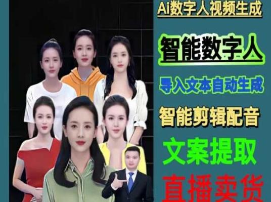 伍老师Ai数字人快速剪辑制作以及变现视频课-E网资源