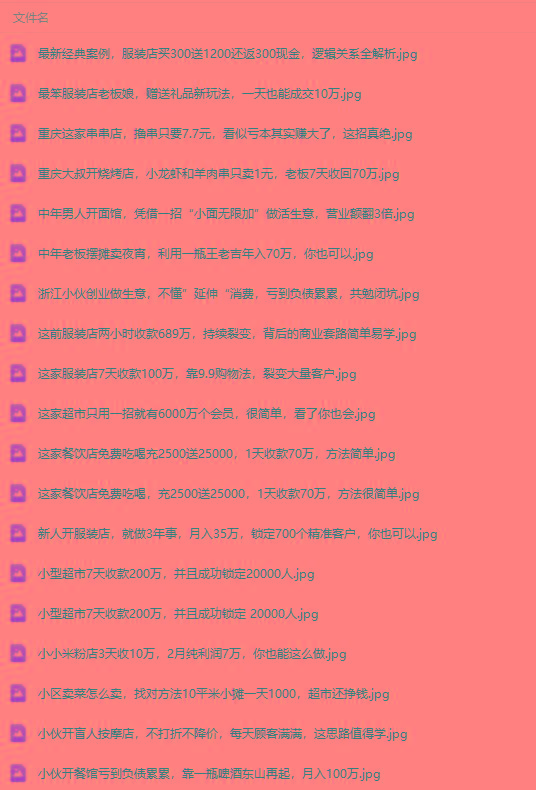 图片[4]-(9607期)真实有效391套商业模式，年入几十到几百万案例解析(电子书+视频+图文)-E网资源