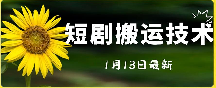 最新短剧搬运技术，电脑手机都可以操作，不限制机型-E网资源