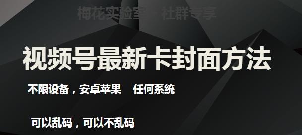 梅花实验室社群最新卡封面玩法3.0，不限设备，安卓苹果任何系统-E网资源