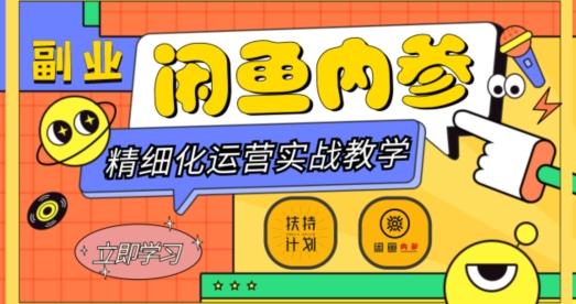闲鱼精细化运营入门+高阶实战教学，从底层逻辑到轻松变现，多维度玩转闲鱼副业-E网资源