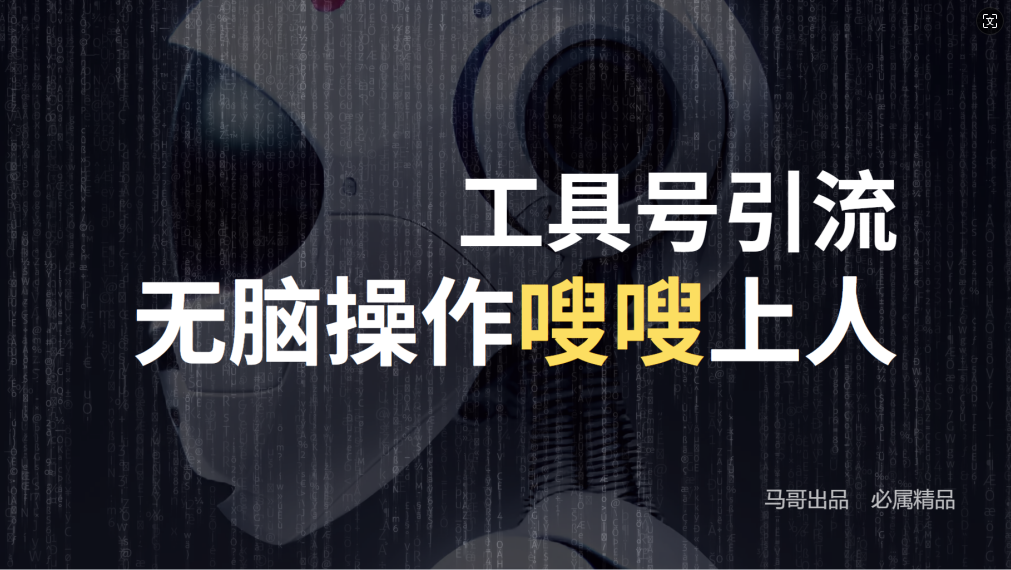 24年抖音最新工具号日引流300+创业粉，日入5000+-E网资源