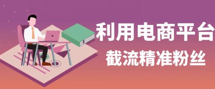 利用电商平台淘宝多多引流精准粉，安全高效，适合各行业-E网资源