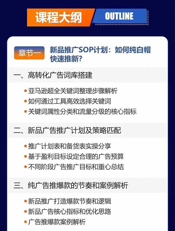 图片[3]-亚马逊爆款广告训练营：掌握关键词库搭建方法，优化广告数据提升旺季销量-E网资源