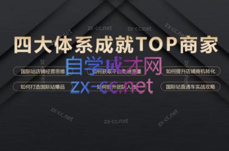 华曜·阿里巴巴国际站认知及直通车实操课程-E网资源