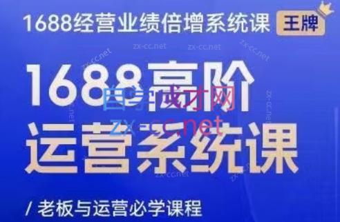 林一电商圈子·1688高阶运营系统课-E网资源
