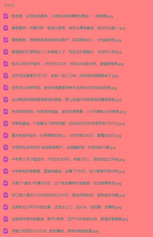 图片[3]-(9607期)真实有效391套商业模式，年入几十到几百万案例解析(电子书+视频+图文)-E网资源