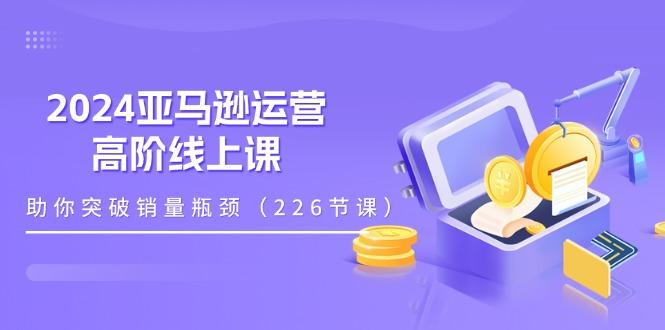 2024亚马逊运营-高阶线上课，助你突破销量瓶颈(228节课-E网资源
