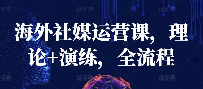 海外社媒运营课，理论+演练，全流程-E网资源
