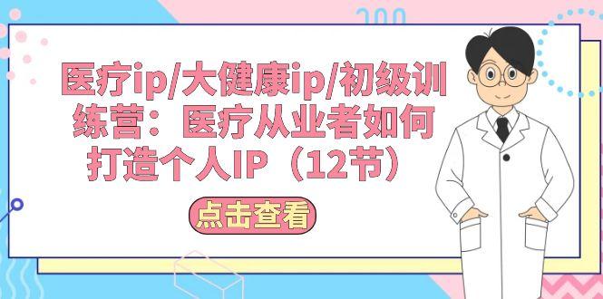 医疗ip/大健康ip/初级训练营：医疗从业者如何打造个人IP(12节-E网资源