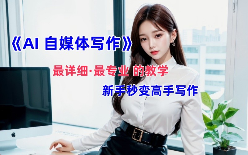 全网最全最细最专业的“AI自媒体写作”教学，新手小白秒变写作高手！-E网资源