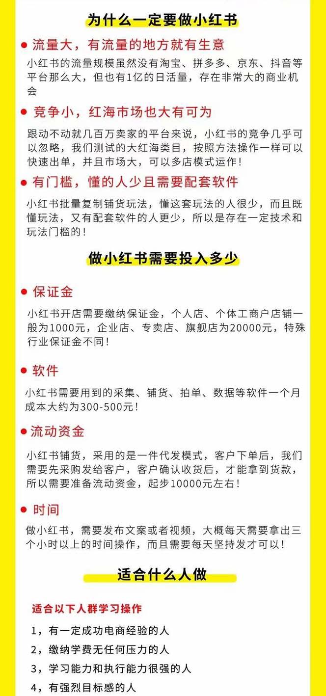 图片[1]-小红书-笔记带货课【6月更新】流量 电商新机会 315节正课+64节隐藏课-E网资源