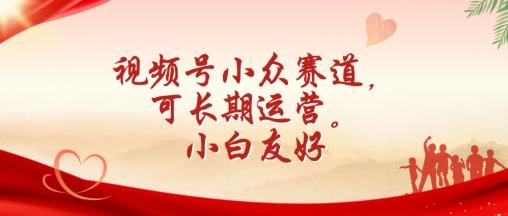 视频号小众赛道，可长期运营，小白友好【揭秘】-E网资源