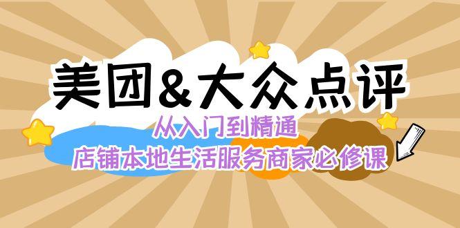 美团+大众点评 从入门到精通：店铺本地生活 流量提升 店铺运营 推广秘术 评价管理-E网资源