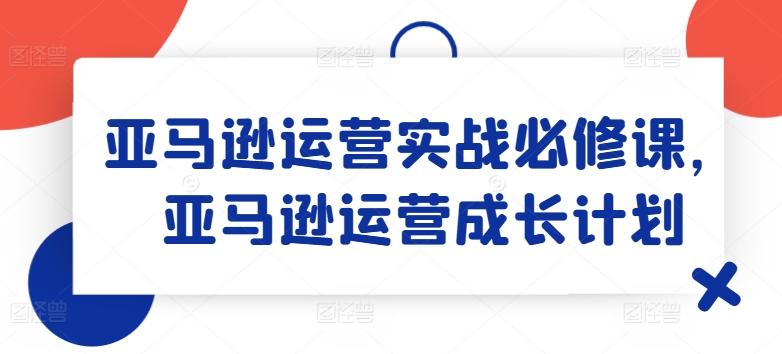 亚马逊运营实战必修课，亚马逊运营成长计划-E网资源