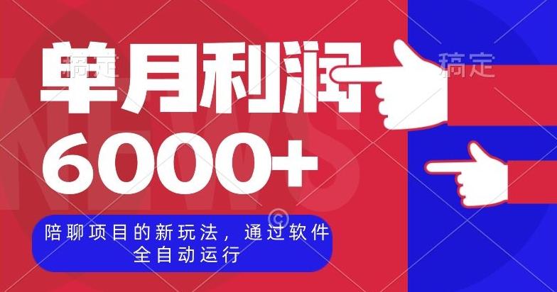 陪聊项目的新玩法，通过软件全自动运行，单月利润6000+【揭秘】-E网资源