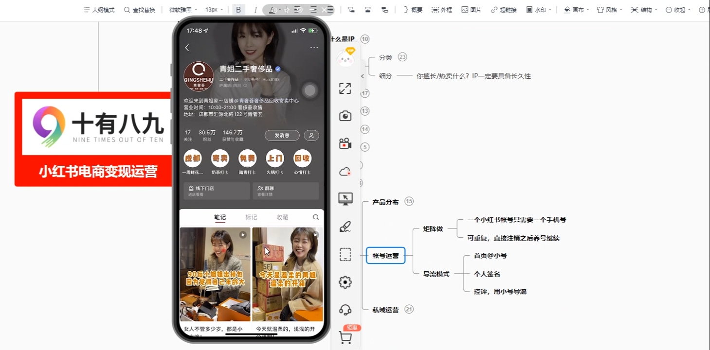 十有八九学院·新手如何从0-1玩转红薯店铺-E网资源