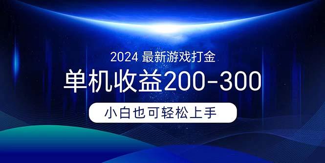 2024最新游戏打金单机收益200-300-E网资源