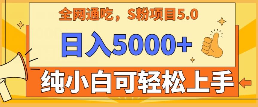 男粉项目5.0，最新野路子，纯小白可操作，有手就行，无脑照抄，纯保姆教学【揭秘】-E网资源