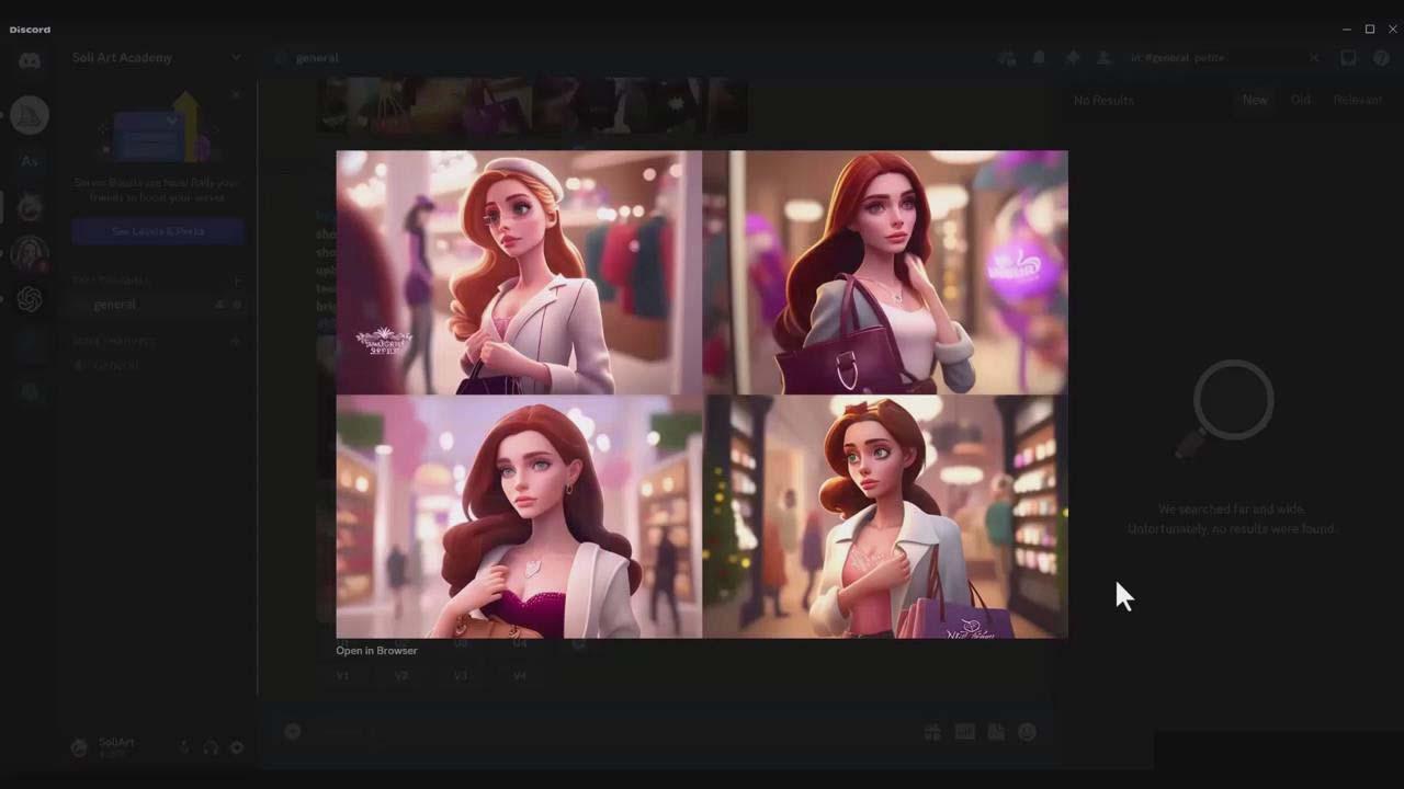 图片[5]-掌握 MidJourney V5 AI + ChatGPT创建一致的角色设计图像-22节课-中英字幕-E网资源